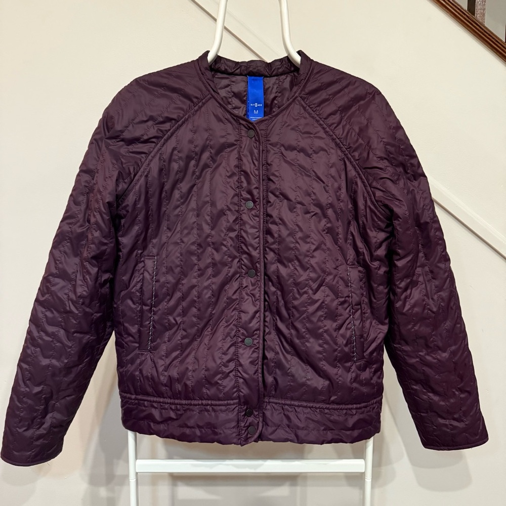 Kit and Ace Keep Pedalling Reflective Reversible Jacket